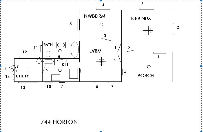 744 S Horton, Fort Scott, Bourbon County, Kansas, United States 66701, 2 Bedrooms Bedrooms, 0 ,1 BathroomBathrooms,House,For Rent,S Horton,1,1014