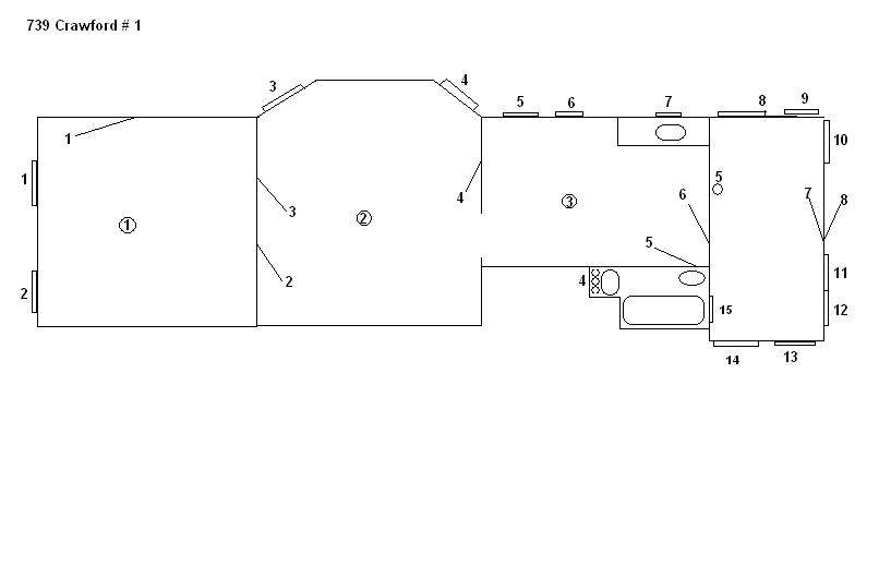 739 S. Crawford, Fort Scott, Bourbon County, Kansas, United States 66701, 1 Bedroom Bedrooms, 0 ,1 BathroomBathrooms,Apartment,For Rent,S. Crawford,1,1022